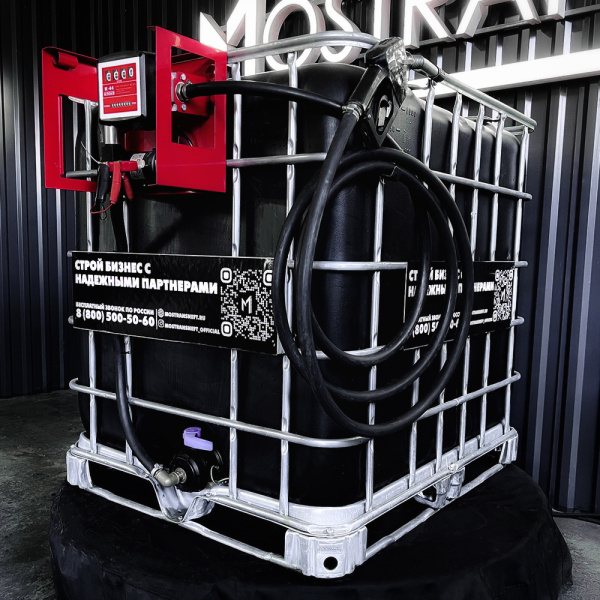 мини азс черная на 1000л среднего класса 12v купить в Туле