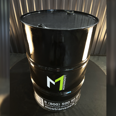 Бочка металлическая 200 литров черная глянцевая купить в Туле